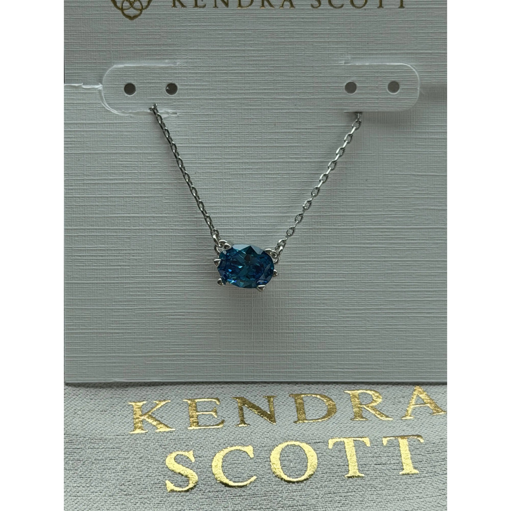 Kendra Scott blue necklace